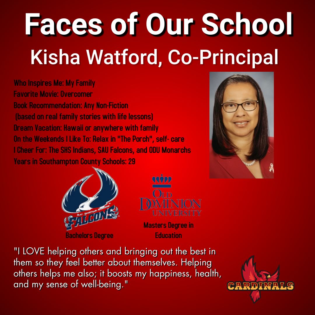 Spotlight on Mrs. Watford!